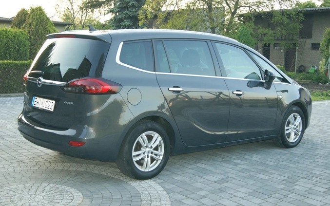 Opel Zafira cena 33900 przebieg: 221000, rok produkcji 2013 z Rybnik małe 106